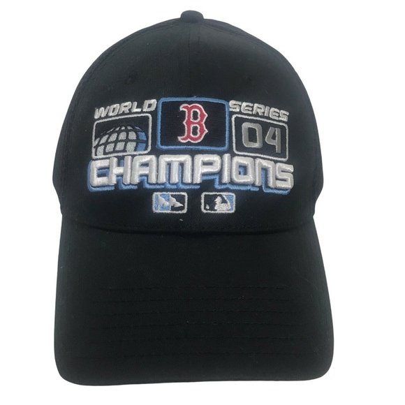 New Era Other - New Era Boston Red Sox World Series Champions 04 Hat Black Flex Fit Brand New